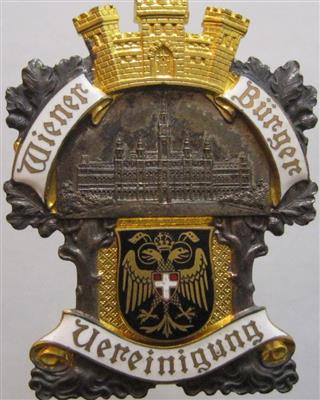 Wiener Bürgervereinigung - Coins, medals and paper money