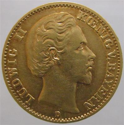 Bayern, Otto 1886-1913, GOLD - Mince, medaile a papírové peníze