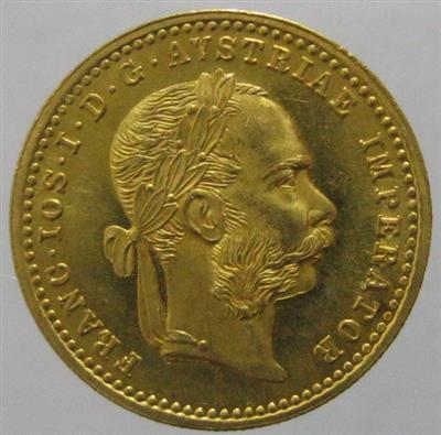 Franz Josef I. GOLD - Coins, medals and paper money