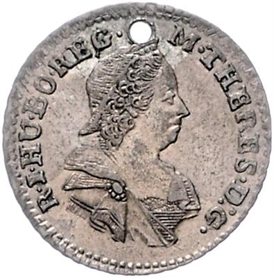 Maria Theresia bis Josef II. - Coins, medals and paper money