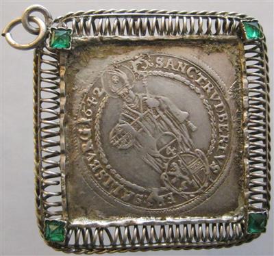 Salzburg, Paris v. Lodron, Münzschmuck - Monete, medaglie e cartamoneta