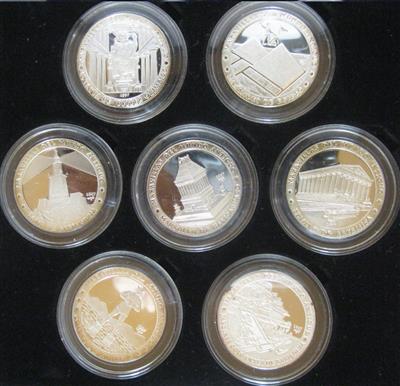 Kuba, 10 Pesos 1997, "Die Sieben Weltwunder der Antike" - Mince, medaile a papírové peníze