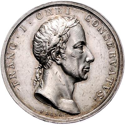 Genesung des Kaisers 1826 - Mince, medaile a papírové peníze