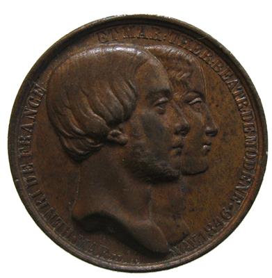 Henri V. 1820-1883 - Monete, medaglie e cartamoneta