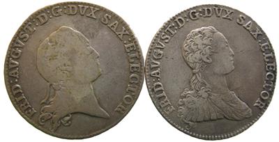 Sachsen, Friedrich August III. 1763-1806 - Münzen, Medaillen und Papiergeld