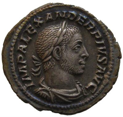 Severus Alexander 222-235 - Münzen, Medaillen und Papiergeld