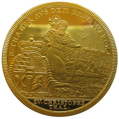 Württemberg GOLD - Mince, medaile a papírové peníze