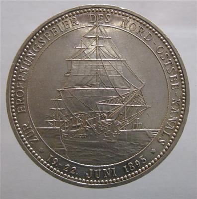 Deutsche Silbermedaillen - Mince, medaile a papírové peníze