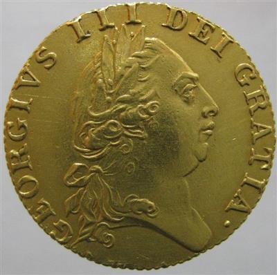 Georg III. 1760-1820 GOLD - Münzen, Medaillen und Papiergeld