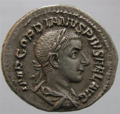 Gordianus III. 238-244 - Münzen, Medaillen und Papiergeld