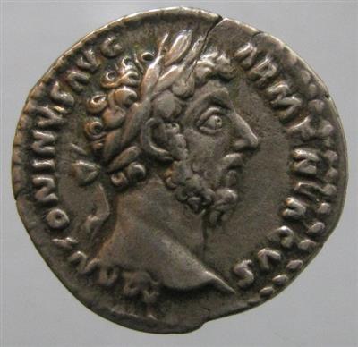 Marcus Aurelius 161-180 - Münzen, Medaillen und Papiergeld