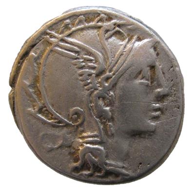 APPIUS CLAUDIUS PULCHER, T. MANLIUS MANCIUS und Q. URBINIUS - Münzen