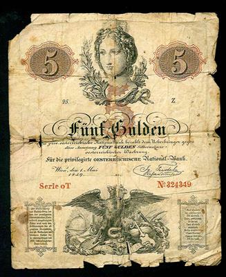 Österreich Papiergeld - Münzen