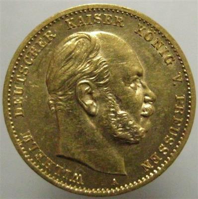 Preussen, Wilhelm I. 1861-1888 GOLD - Münzen