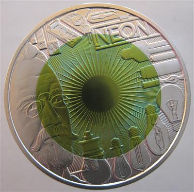 Bimetall Niobmünze Faszination Licht - Coins