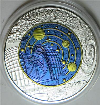 Bimetall Niobmünze Kosmologie - Coins