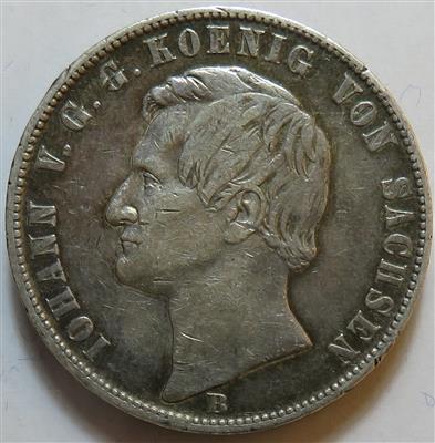 Sachsen, Johann 1854-1873 - Coins