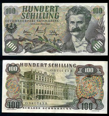 100 Schilling 1960 (ca. 50x) - Münzen und Medaillen