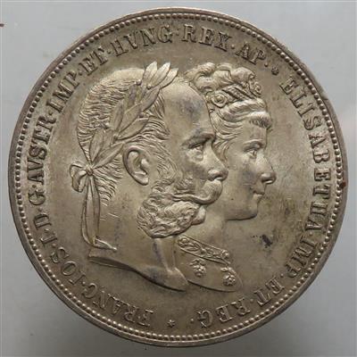 Franz Josef I. (ca. 20 Stk. AR) - Münzen und Medaillen