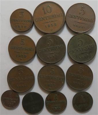 Lombardei-Venetien (ca. 13 Stk. AE) - Coins