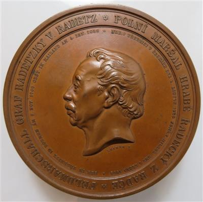 FM Graf Radetzky von Radetz - Münzen und Medaillen