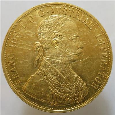 Franz Josef I. 1848-1916 GOLD - Münzen und Medaillen