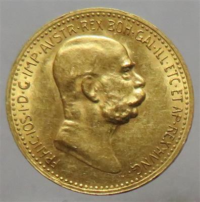 Franz Josef I. 1848-1916, GOLD - Münzen und Medaillen