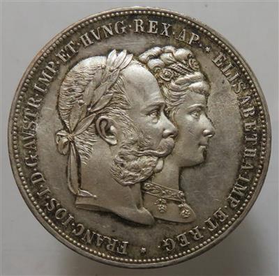 Franz Josef I. und Elisabeth - Münzen und Medaillen