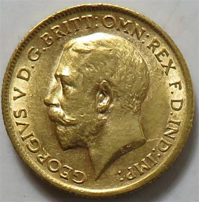 George V. 1910-1936 GOLD - Münzen und Medaillen