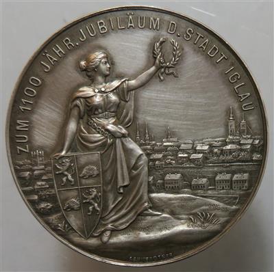 Iglau, 1100-jähriges Stadtjubiläum - Münzen und Medaillen