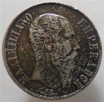 Mexiko, Maximilian 1864-1867 - Münzen und Medaillen