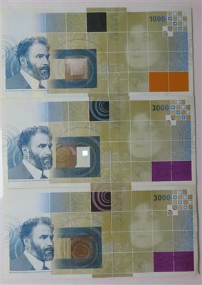 Österreichische Banknotenund Sicherheitsdruck GmbH (3 Stk.) - Münzen und Medaillen