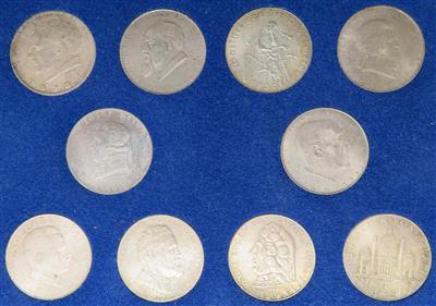 1. Republik (10 Stk. AR) - Münzen und Medaillen