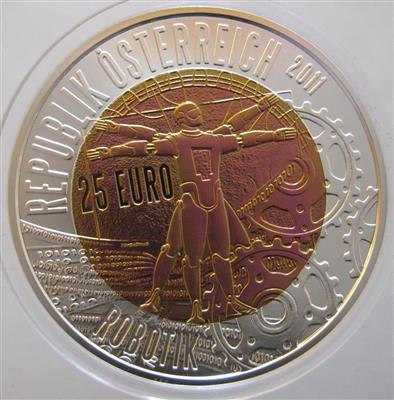 Bimetall Niobmünze - Münzen und Medaillen