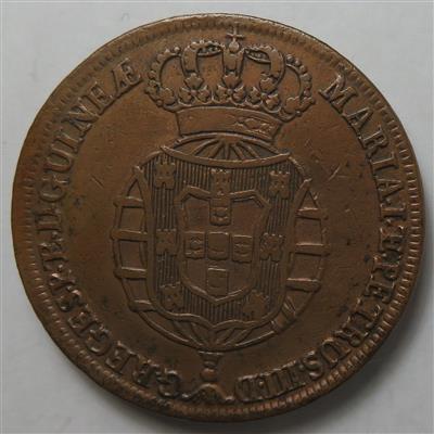 Angola- portugisicshe Kolonie, Maria I. und Pedro III. 1777-1786 - Coins and medals