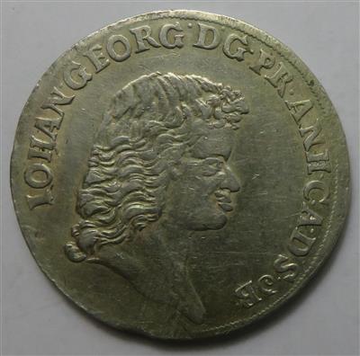 Anhalt- Dessau, Johann Georg II. 1660-1693 - Coins and medals