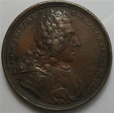 Brandenburg-Bayreuth, Georg Friedrich Karl von Kulmbach 1726-1735 - Monete e medaglie