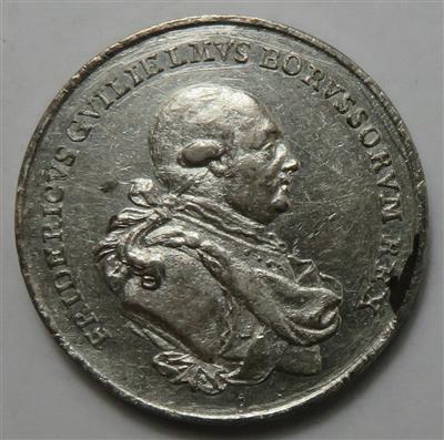 Brandenburg-Preussen, Friedrich Wilhelm II. 1786-1797 - Mince a medaile