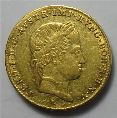 Ferdinand I. GOLD - Coins and medals