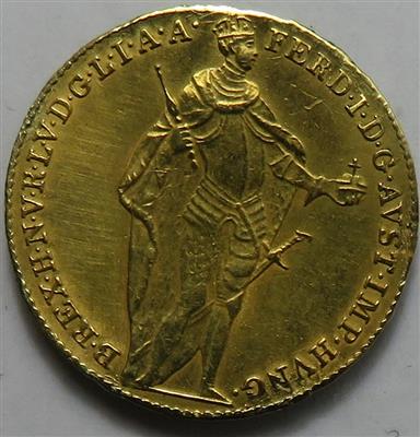 Ferdinand I. GOLD - Coins and medals