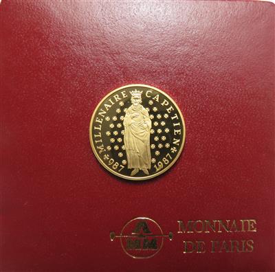 Frankreich GOLD - Coins and medals