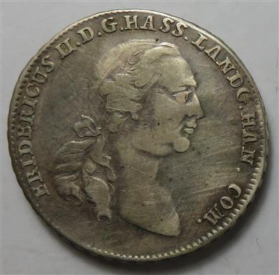 Hessen-Kassel, Friedrich II. 1760-1785 - Mince a medaile