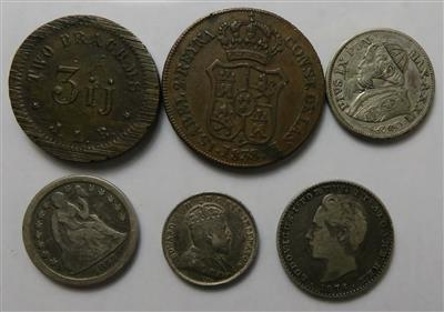 International (ca. 40 Stk., davon ca. 19 AR) - Münzen und Medaillen