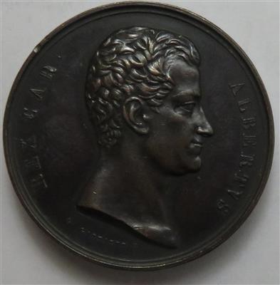 Italien, Carl Albert 1831-1849 - Mince a medaile