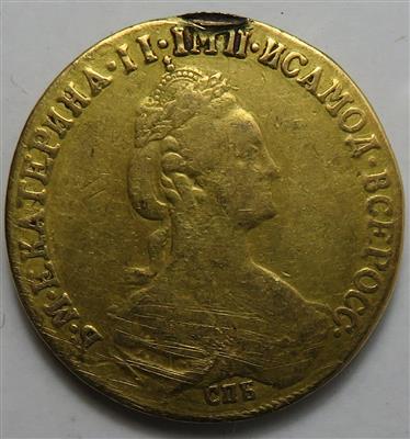 Katharina II. 1762-1796 GOLD - Mince a medaile