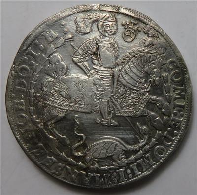 Mansfeld- Bornstedt, Bruno II., Wilhelm I., Johann Georg IV und Volrat VI. - Coins and medals