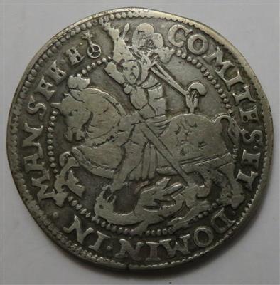 Mansfeld- Hinterortlinie Schraplau, Heinrich II. und Gotthilf Wilhelm 1591-1594 - Mince a medaile