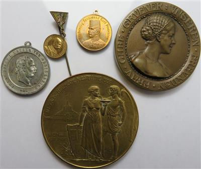 Medaillen (5 Stk.) - Coins and medals