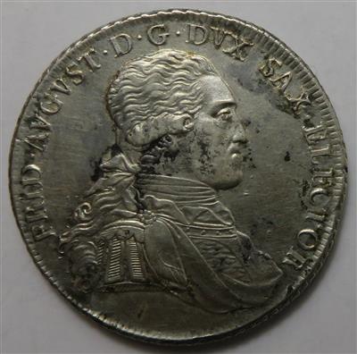 Sachsen A. L., Friedrich August III. 1763-1806 - Coins and medals