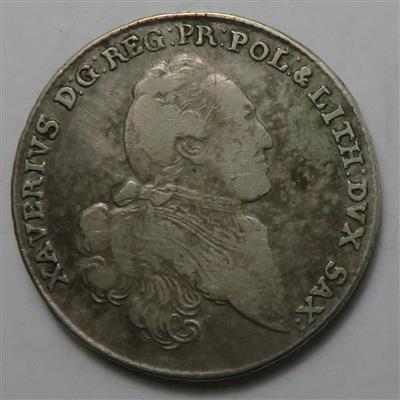 Sachsen A. L., Xaver 1763-1768 - Coins and medals